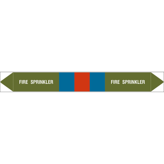 British Standard Pipe Markers  Fire Sprinkler