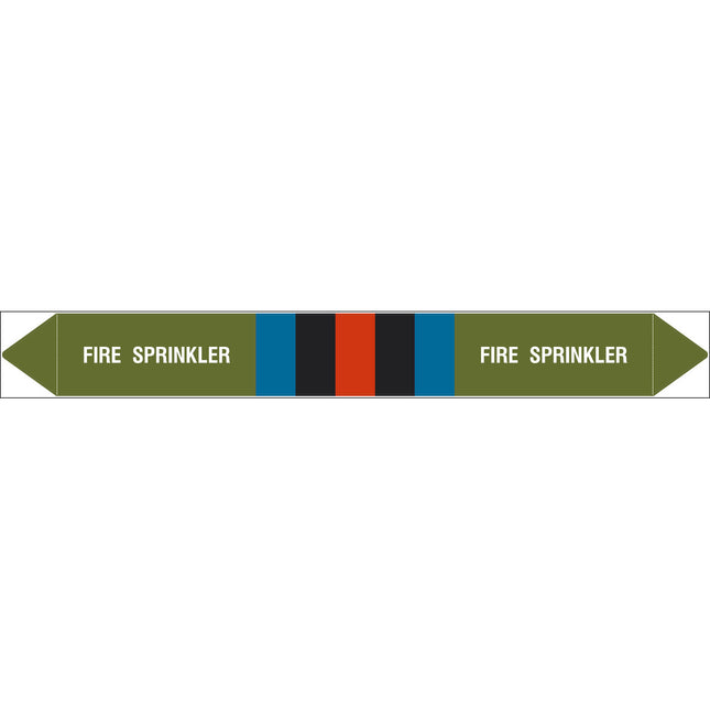 British Standard Pipe Markers  Fire Sprinkler