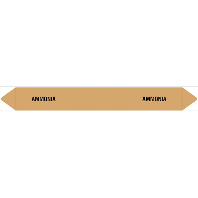 British Standard Pipe Markers  Ammonia