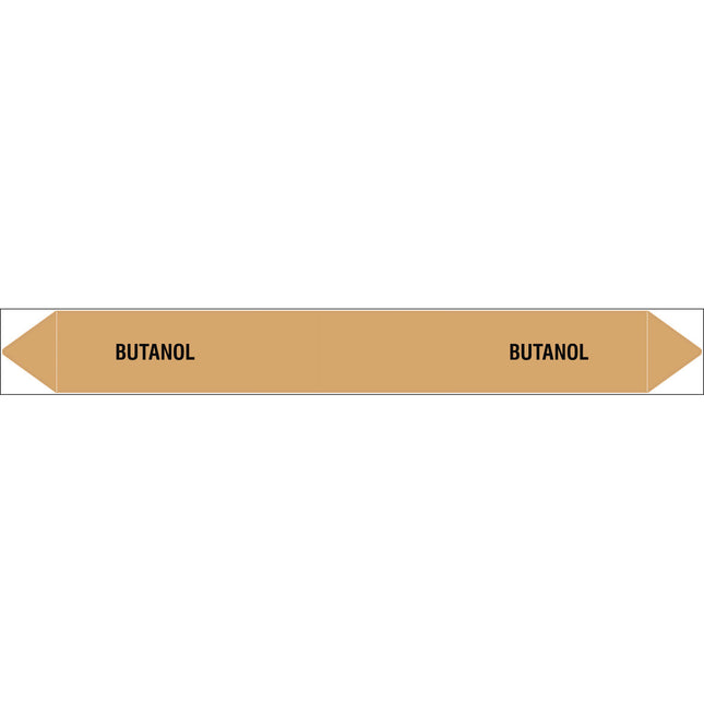 British Standard Pipe Markers  Butanol