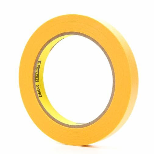 000511119167283Mشريط Scotch Ultimate Paint Edge Masking Tape 2460 ذهبي 0.5 بوصة