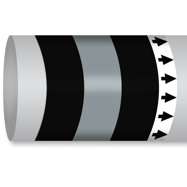 ISO 14726 IMO Pipemarker  Waste Media Exhaust Gas