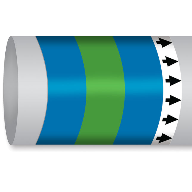 ISO 14726 IMO Pipemarker  Fresh Water Potable Water