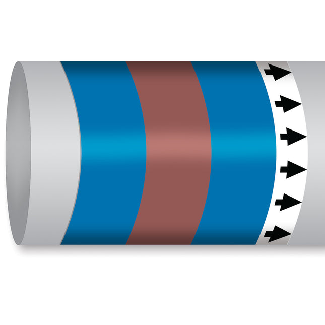 ISO 14726 IMO Pipemarker  Fresh Water Cooling Fresh Water