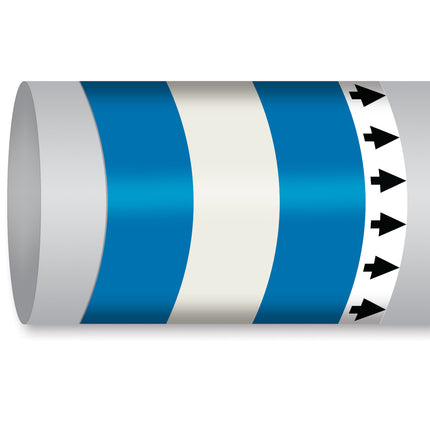ISO 14726 IMO Pipemarker  Fresh Water Chilled Water