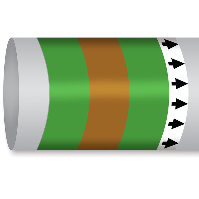 ISO 14726 IMO Pipemarker  Sea Water Sea WaterSanitary