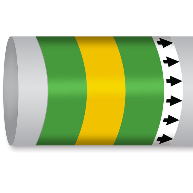 ISO 14726 IMO Pipemarker  Sea Water Cooling Sea Water