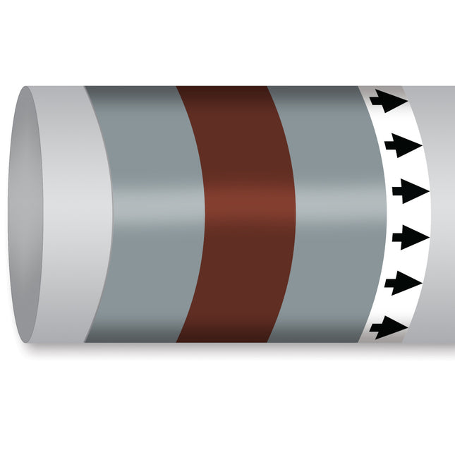 ISO 14726 IMO Pipemarker  Non Flammable Gases Refrigerant