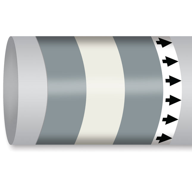 ISO 14726 IMO Pipemarker  Non Flammable Gases Breathing Air