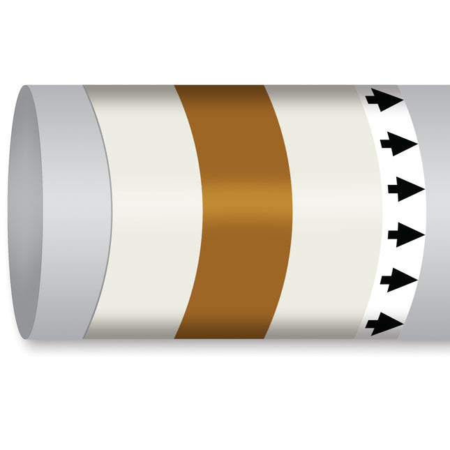 ISO 14726 IMO Pipemarker  Air In Ventilation System Natural Exhaust Air
