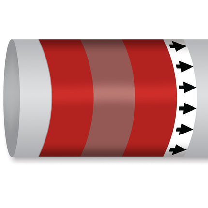 ISO 14726 IMO Pipemarker  Steam Spray Water