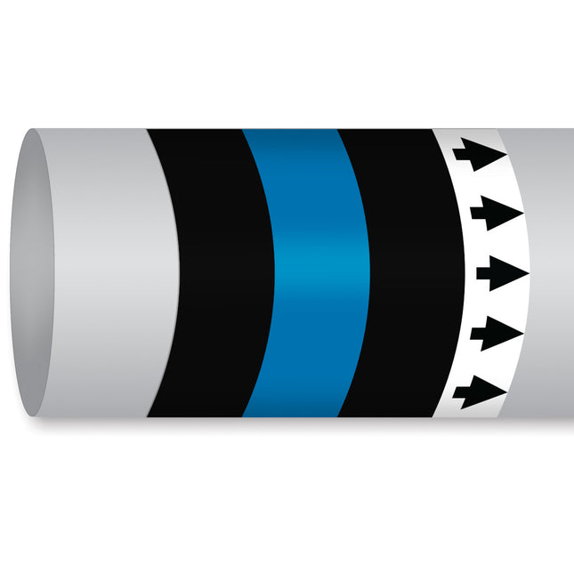 ISO 14726 IMO Pipemarker  Waste Media Black Water