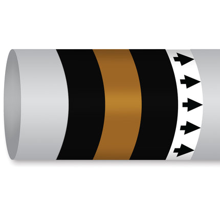 ISO 14726 IMO Pipemarker  Waste Media Waste Oil