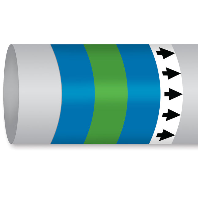 ISO 14726 IMO Pipemarker  Fresh Water Potable Water