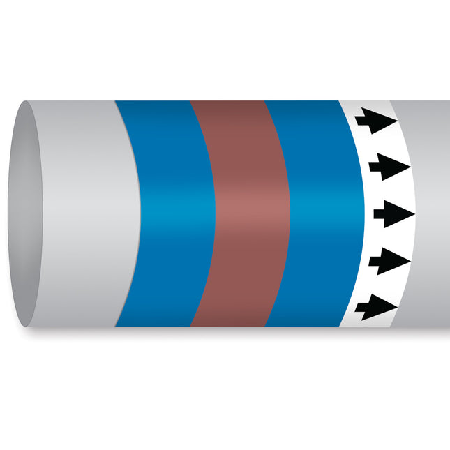 ISO 14726 IMO Pipemarker  Fresh Water Cooling Fresh Water