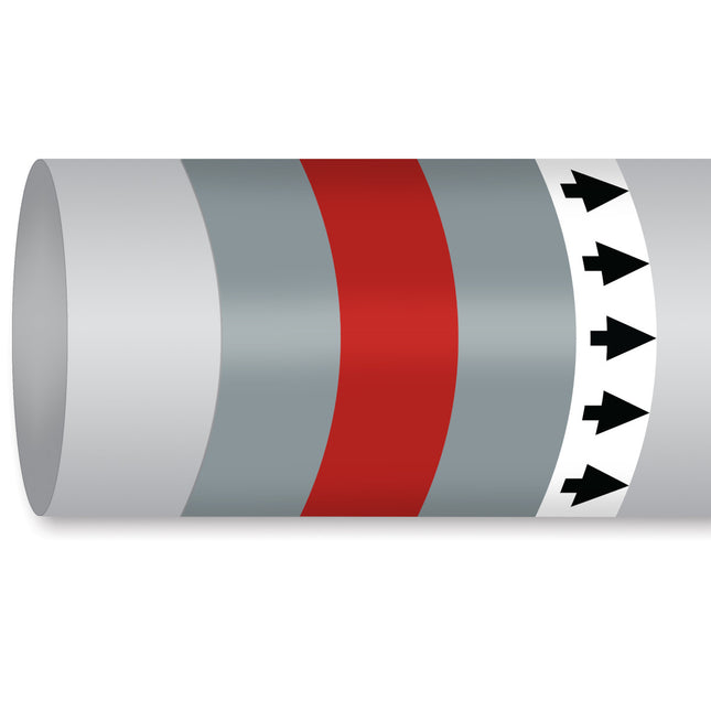 ISO 14726 IMO Pipemarker  Non Flammable Gases Compressed Air High Pressure