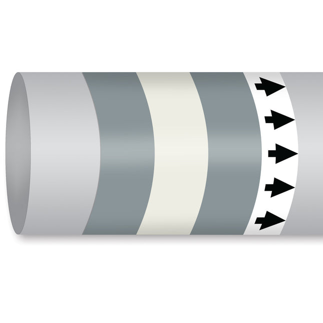 ISO 14726 IMO Pipemarker  Non Flammable Gases Breathing Air