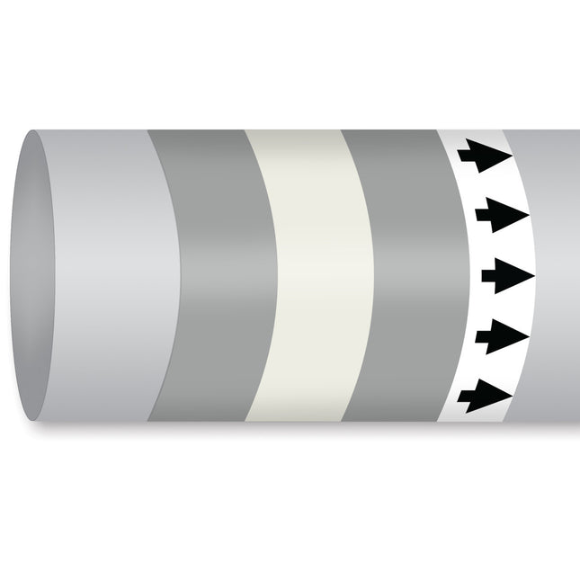 ISO 14726 IMO Pipemarker  Steam Exhaust Steam