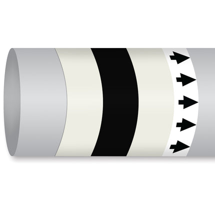 ISO 14726 IMO Pipemarker  Air In Ventilation System Discharge Air