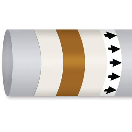 ISO 14726 IMO Pipemarker  Air In Ventilation System Natural Exhaust Air