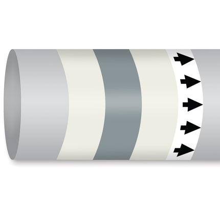 ISO 14726 IMO Pipemarker  Air In Ventilation System Mechanical Exhaust Air