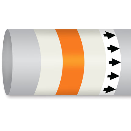 ISO 14726 IMO Pipemarker  Air In Ventilation System Mechanical Recirculated Air