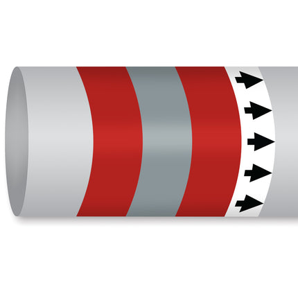 ISO 14726 IMO Pipemarker  Steam Fire Fighting Gas