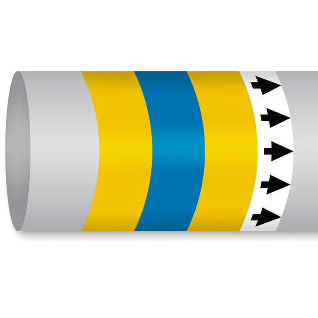 ISO 14726 IMO Pipemarker  Steam Hydrogen