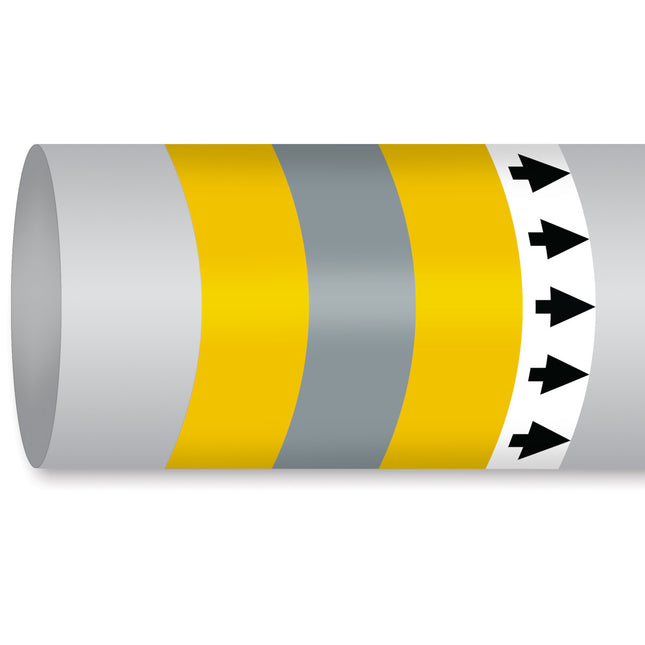 ISO 14726 IMO Pipemarker  Steam Acetylene