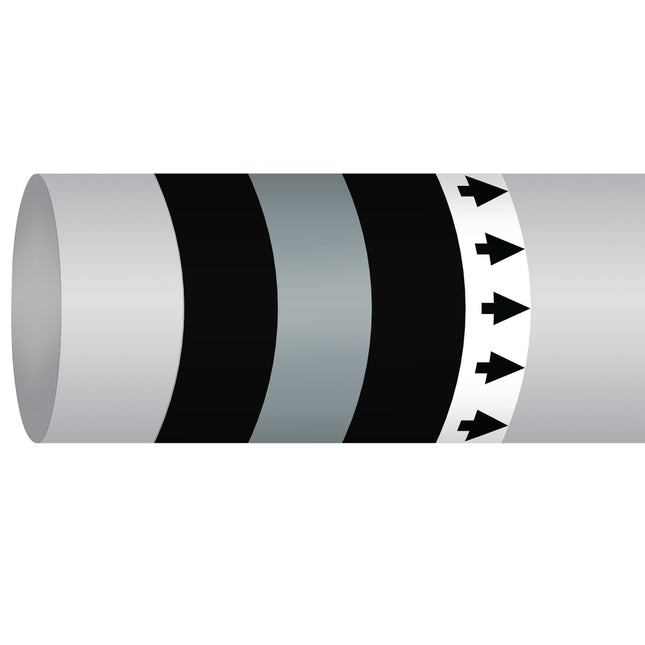 ISO 14726 IMO Pipemarker  Waste Media Exhaust Gas