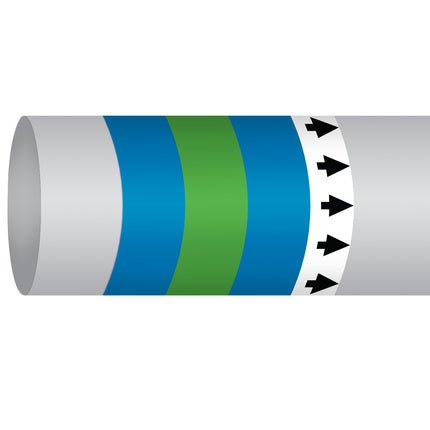 ISO 14726 IMO Pipemarker  Fresh Water Potable Water