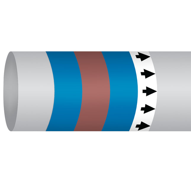 ISO 14726 IMO Pipemarker  Fresh Water Cooling Fresh Water