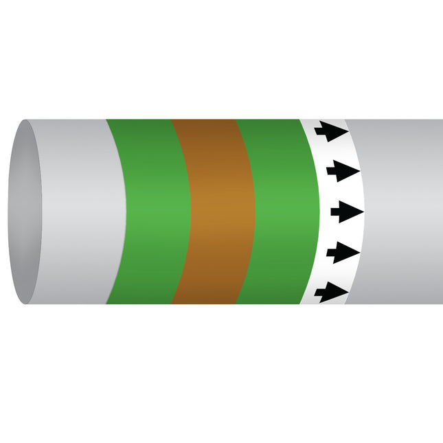 ISO 14726 IMO Pipemarker  Sea Water Sea WaterSanitary