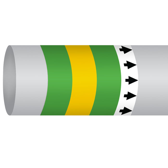 ISO 14726 IMO Pipemarker  Sea Water Cooling Sea Water