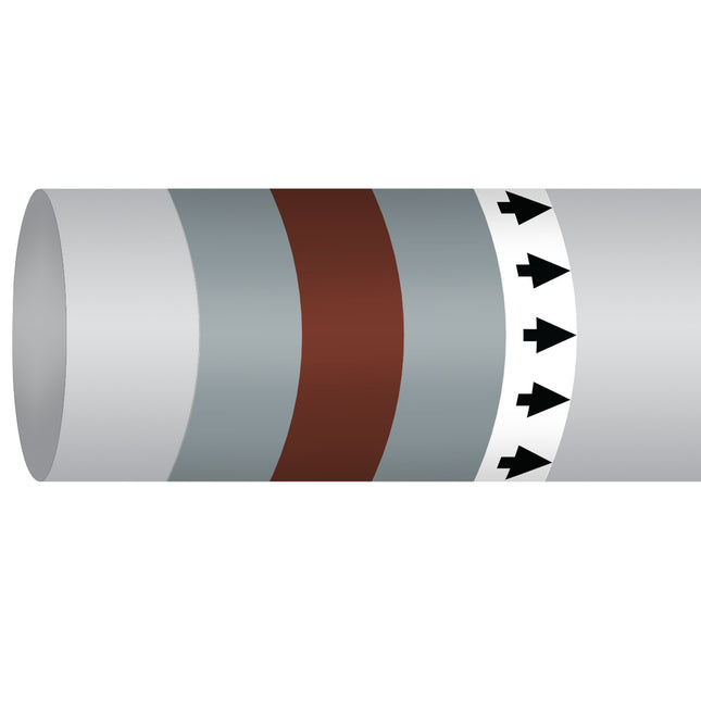 ISO 14726 IMO Pipemarker  Non Flammable Gases Refrigerant