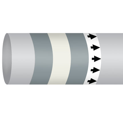 ISO 14726 IMO Pipemarker  Non Flammable Gases Breathing Air