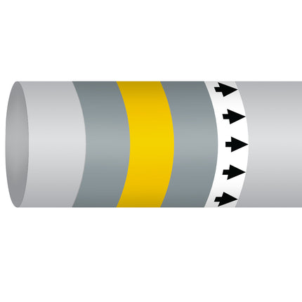 ISO 14726 IMO Pipemarker  Non Flammable Gases Breathing Gas