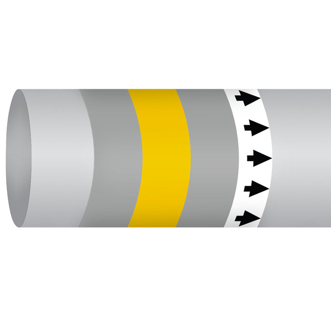 ISO 14726 IMO Pipemarker  Steam Supply Steam