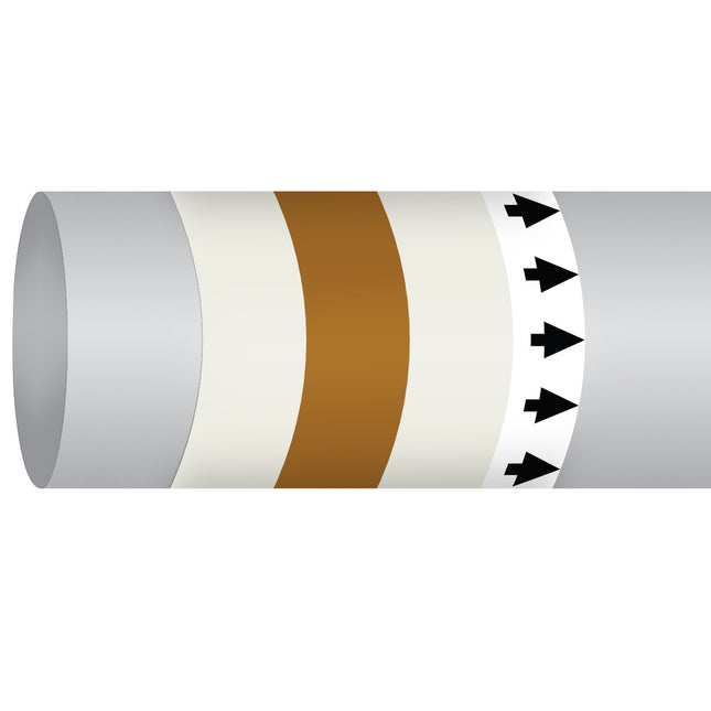 ISO 14726 IMO Pipemarker  Air In Ventilation System Natural Exhaust Air