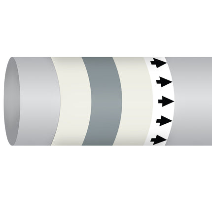 ISO 14726 IMO Pipemarker  Air In Ventilation System Mechanical Exhaust Air