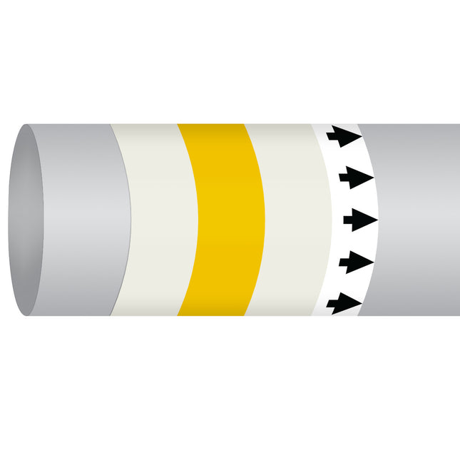 ISO 14726 IMO Pipemarker  Air In Ventilation System Natural Supply Air