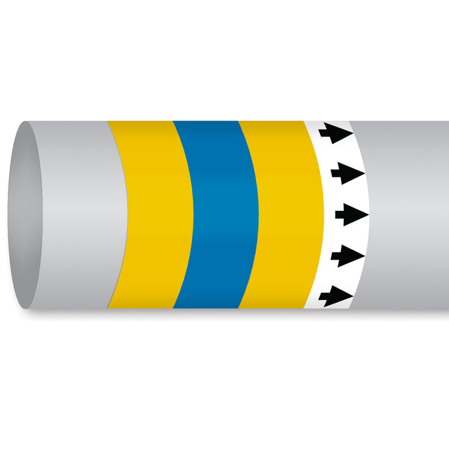 ISO 14726 IMO Pipemarker  Steam Hydrogen