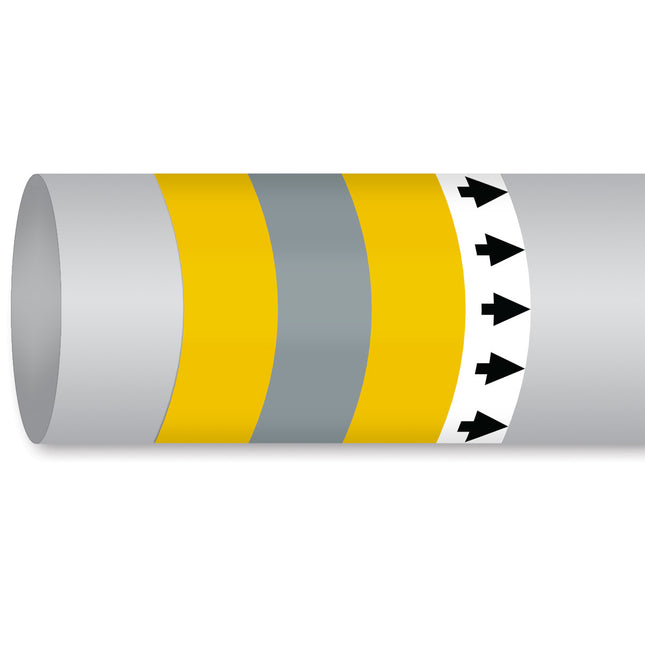 ISO 14726 IMO Pipemarker  Steam Acetylene