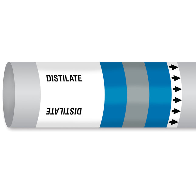 ISO 14726 IMO Pipemarker  Fresh Water Distilate