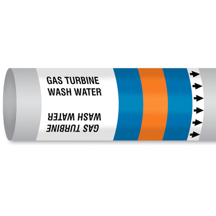 ISO 14726 IMO Pipemarker  Fresh Water Gas Turbine Wash Water