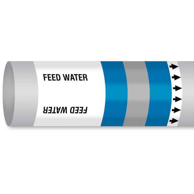 ISO 14726 IMO Pipemarker  Fresh Water Feed Water