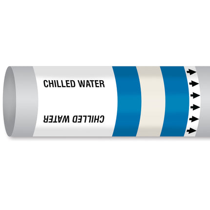 ISO 14726 IMO Pipemarker  Fresh Water Chilled Water