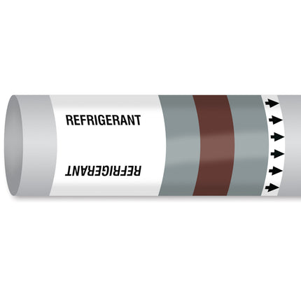 ISO 14726 IMO Pipemarker  Non Flammable Gases Refrigerant
