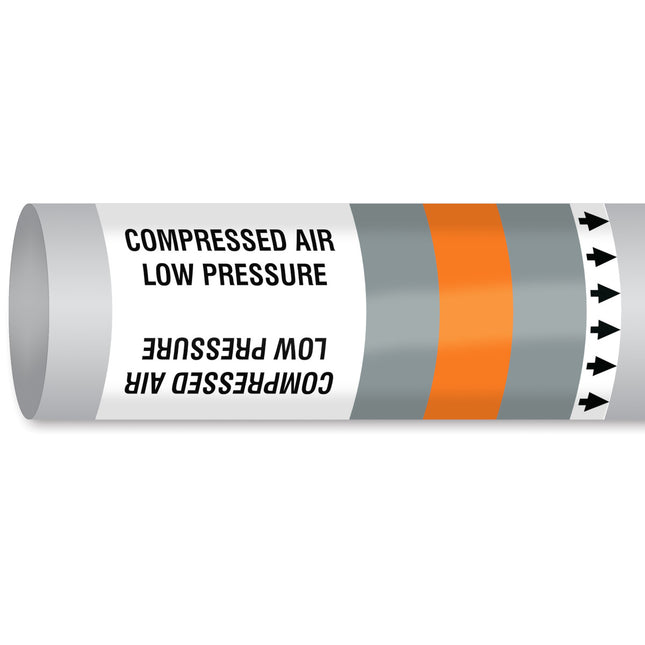 ISO 14726 IMO Pipemarker  Non Flammable Gases Compressed Air  Low Pressure