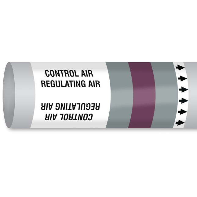 ISO 14726 IMO Pipemarker  Non Flammable Gases Control Air  Regulating Air